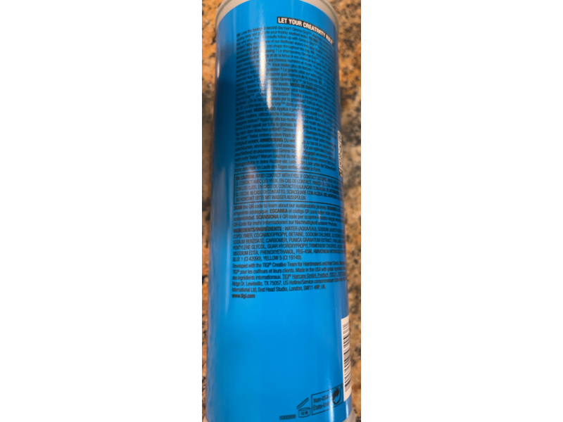 Bed Head Tigi Gimme Grip Texturizing Shampoo, 20.29 fl oz/600 mL