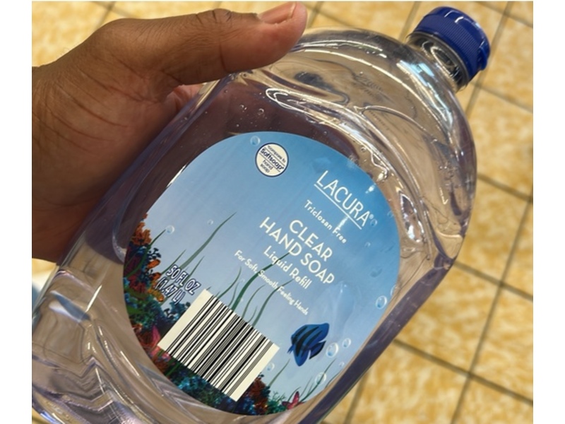 Lacura Clear Hand Soap Liquid Refill , 50 fl oz/1.47 L