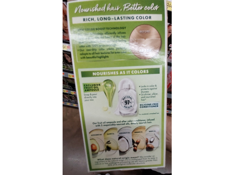 Garnier Nutrisse Ultra Creme Nourishing Permanent Color, 90 Light Natural Blonde, 1 Application, Pack Of 2