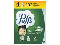 Puffs Vicks Plus Lotion Facial Tissues, 192 Count - Image 2