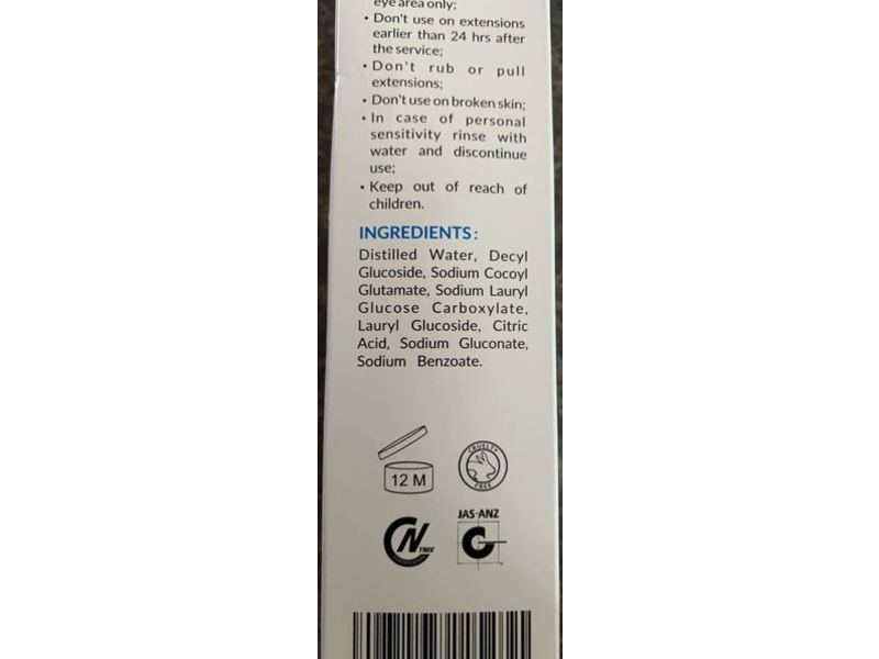 Stacy Lash Lash Shampoo, 6.76 fl oz/200 mL