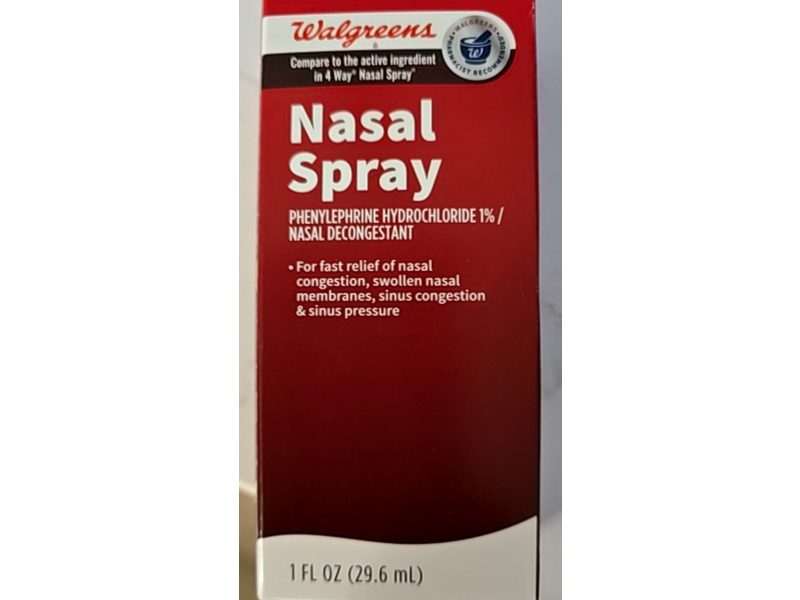 Walgreens Nasal Spray, 1 fl oz/29.6 mL