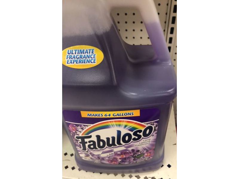 Fabuloso Multi-Purpose Cleaner, Lavender, 128 fl oz/3.78 L