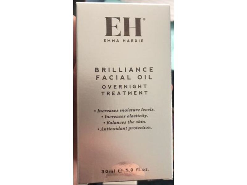 Emma Hardie Brilliance Facial Oil, Overnight Treatment, 1 fl oz/30 mL