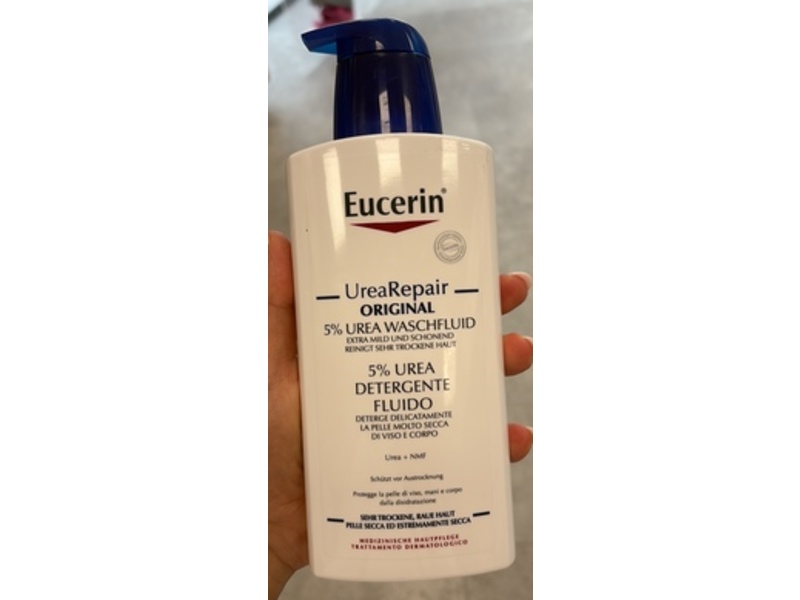 Eucerin Urea Repair Cleansing Fluid, 400 mL