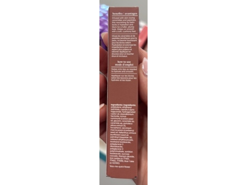 Cocokind Ceramide Lip Blur Balm, Be Powerful, 0.3 fl oz/10 mL