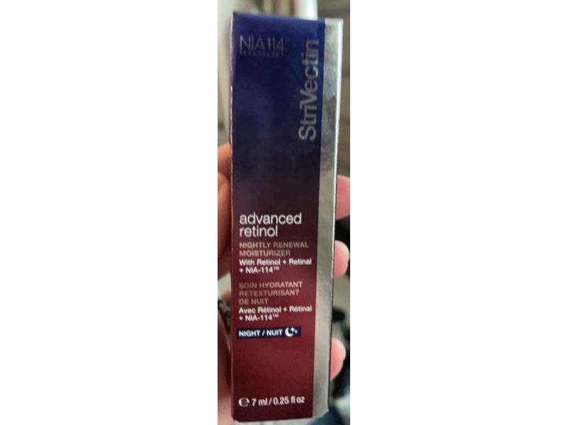 StriVectin Advanced Retinol Nightly Renewal Moisturizer, 0.25 fl oz/7 mL