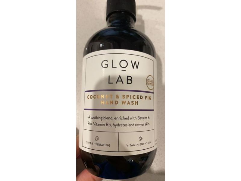 Glow Lab Hand Wash, Coconut­ & Spiced Fig, 300 mL