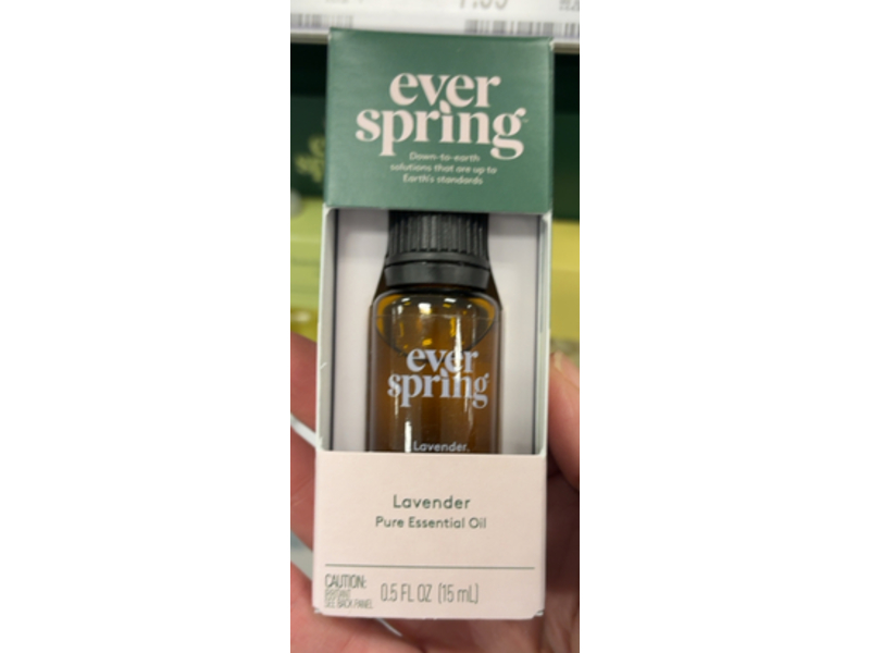 Ever Spring Lavender Pure Essential Oil, 0.5 fl oz/15 mL