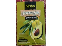 Nisha Professional Herbagel Hair Color Gel, Original Black, Avacado & Olive, 1 Pack - thumbnail 2