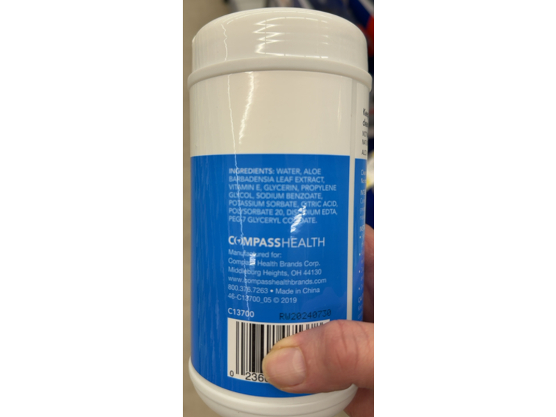 Carex Cpap Mask Wipes, Unscented, 62 Count