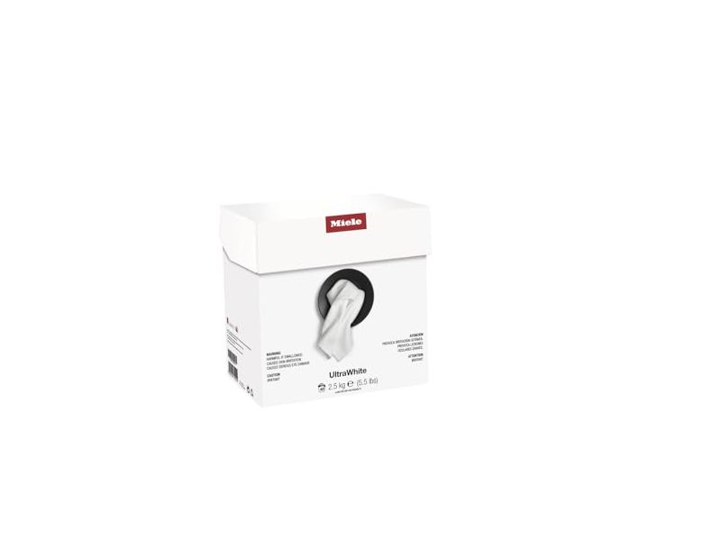 Miele Original Ultra White Washing Machine Detergent Powder, 2.5 kg