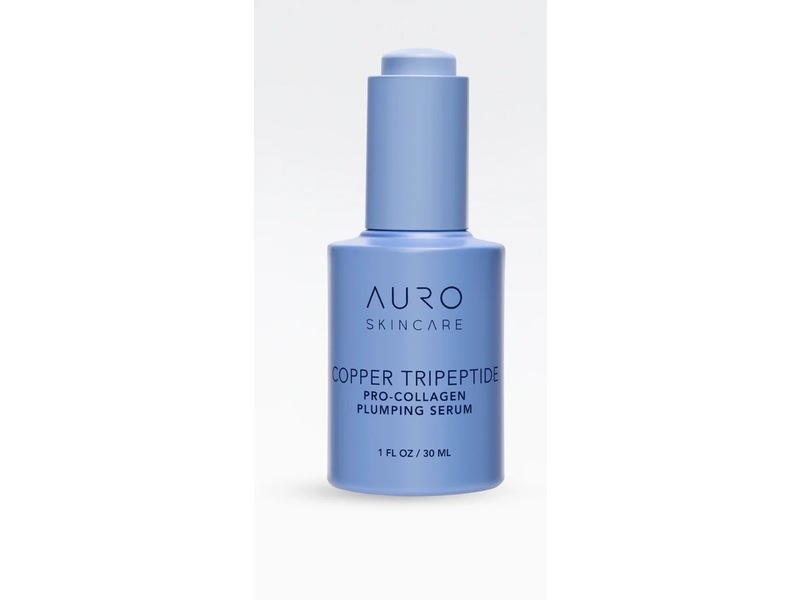 Auro Skincare Copper Tripeptide Pro-Collagen Plumping Serum, 1 fl oz/30 mL