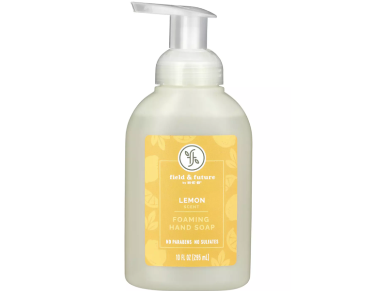 Field & Future By HEB Foaming Hand Soap, Lemon Scent, 10 fl oz/295 mL