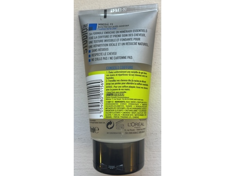 L'oreal Paris Studio Line Mineral FX Invisi Gel, 150 mL