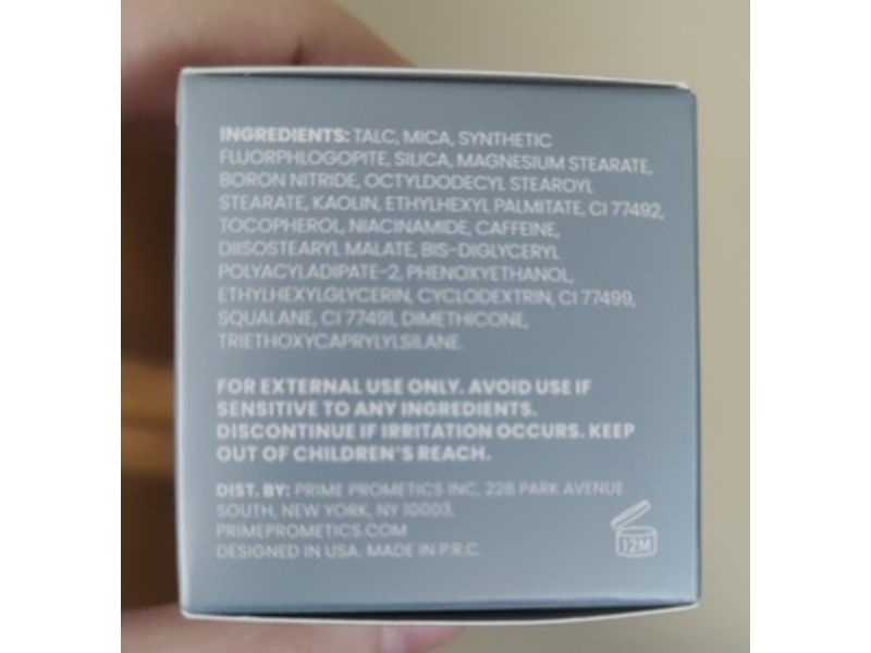 Prime Prometics Instant Hairline Powder, Blonde, 0.10 oz/ 3g