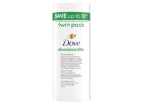 Dove Deodorant Stick, Cucumber & Green Tea, 2.4 oz/68 g, Pack Of 2 - thumbnail 2