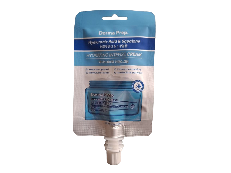 Derma Prep Hydrating Intense Cream, Hyaluronic Acid And Squalane, 1.18 oz/33.5 g