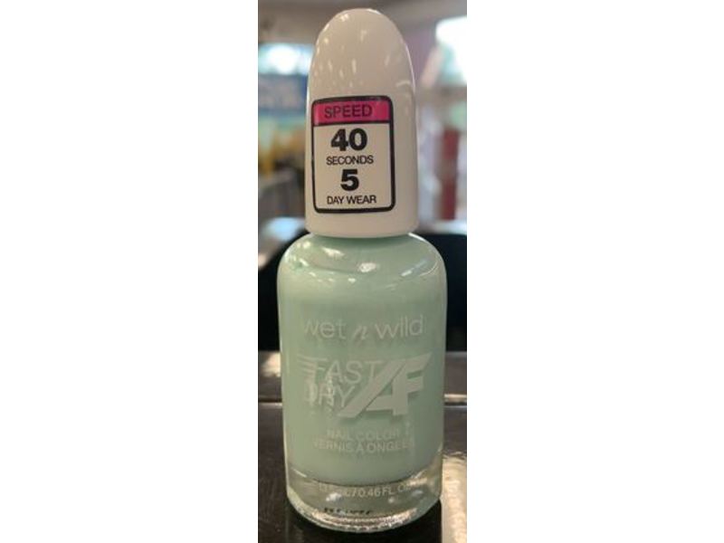 Wet n Wild Fast Dry AF Nail Color, Out Of Pistachios, 0.46 fl oz/135 mL