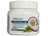 Global Beauty Care Hyaluronic Acid Hydrating Body Butter, Coconut + Tea Tree, 5 oz/147 g - Image 2
