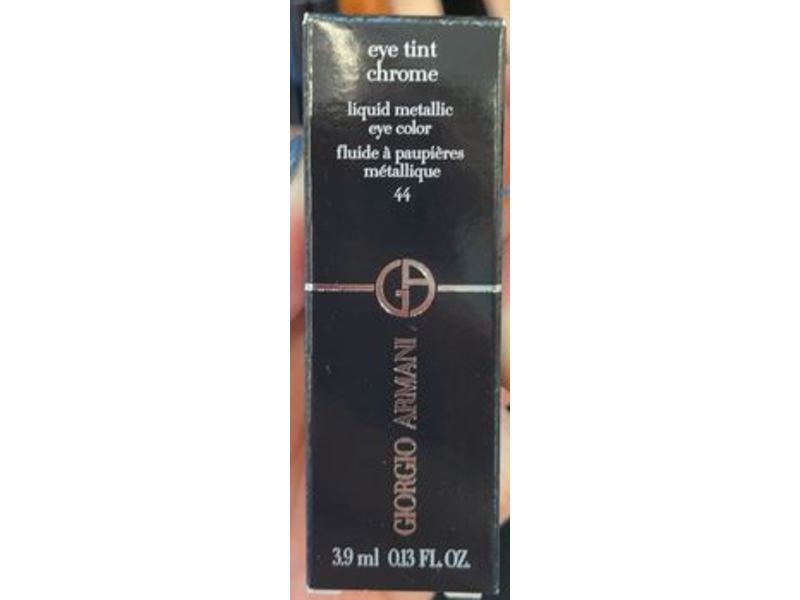 Giorgio Armani Eye Tint Chrome Liquid Metallic, Rose Gold, 0.13 fl oz/39 mL