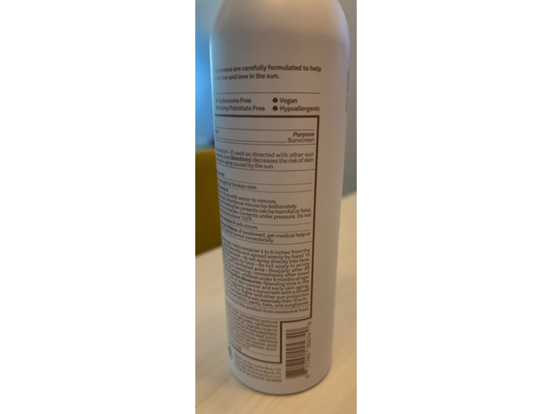 Sun Bum Mineral Sunscreen Spray, SPF 30, Zinc Oxide, 6 oz/170 g