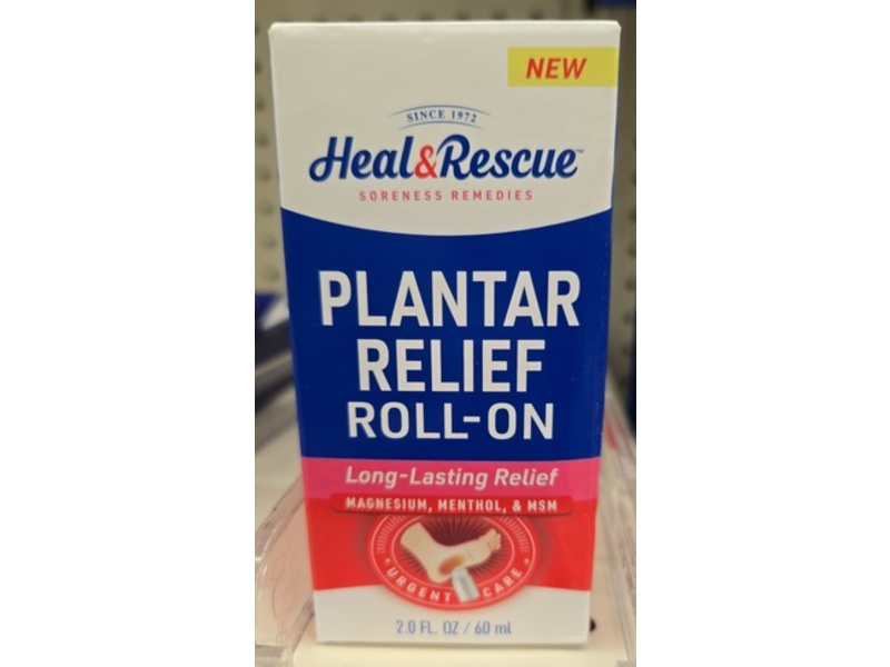 Heal & Rescue Plantar Roll-On, 2 fl oz/60 mL