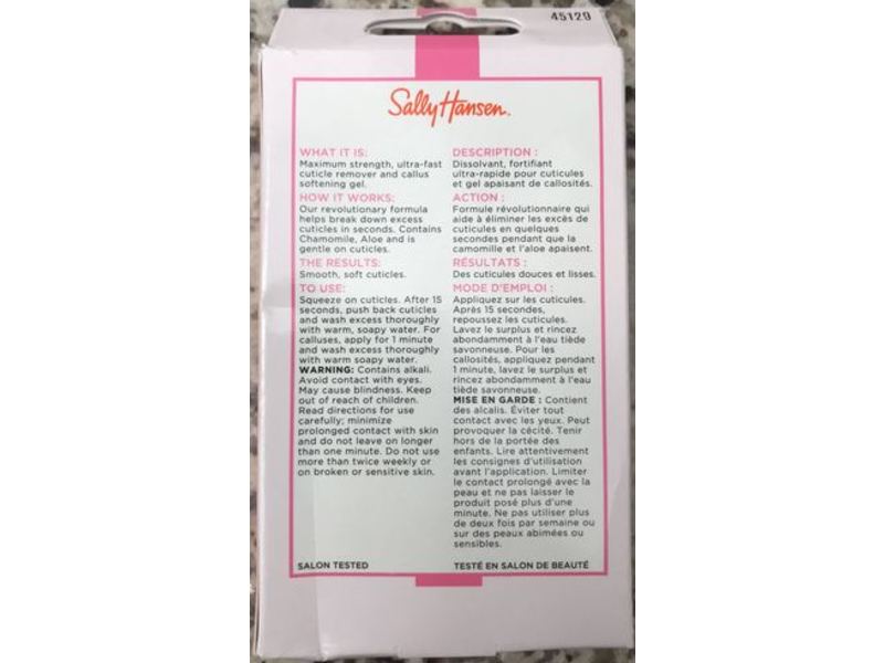 Sally Hansen Instant Cuticle Remover, 1.0 fl oz/29.5 mL