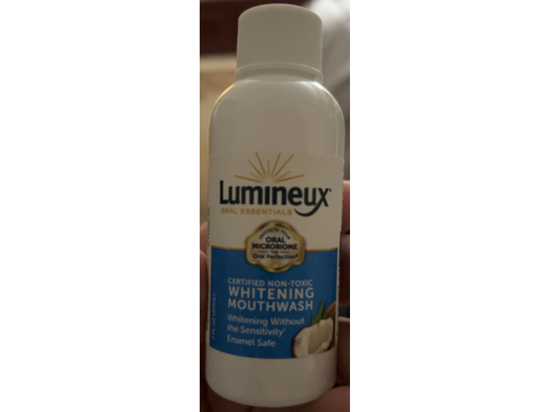 Lumineux Oral Essentials Whitening Mouthwash, 2 fl oz/60 mL