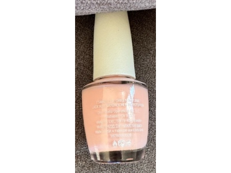 O.P.I Nature Strong Nail Lacquer, Let Nature Take Its Quartz, 0.5 fl oz/15 mL