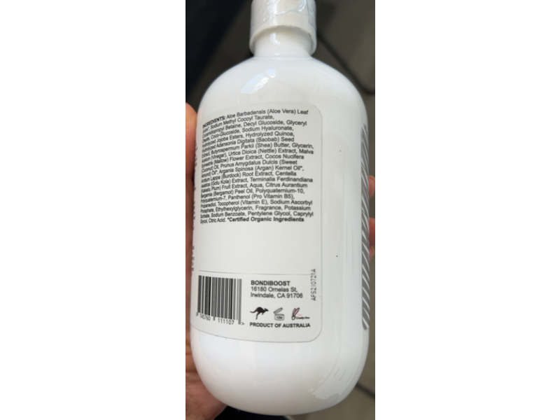 BondiBoost Anti-Frizz Shampoo, 16.90 fl oz/500 mL