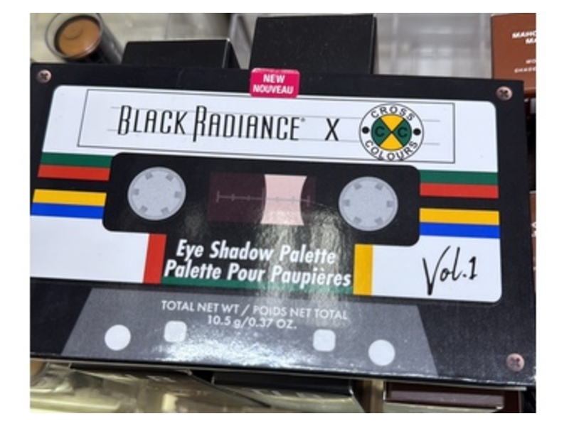 Black Radiance Cross Colours Eyeshadow Palette, Vol-1, 0.37 oz/10.5 g