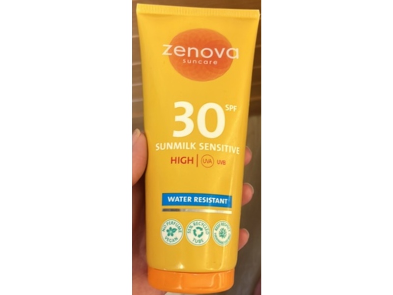 Zenova Suncare Sunscreen, SPF 30, 200 mL