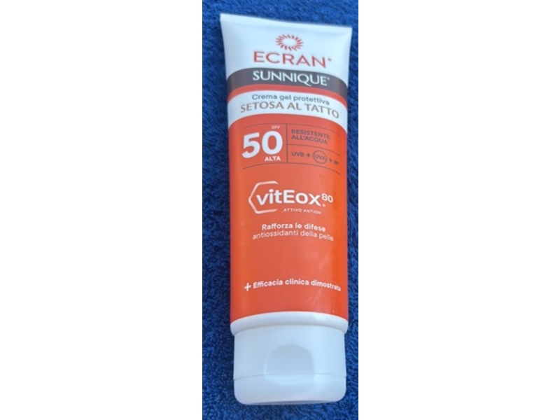 Ecran Sunnique Protective Gel Cream, SPF 50, 250 mL