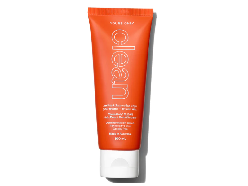 Yours Only Clean 8-In-1 Hair, Face + Body Cleanser, 100 mL