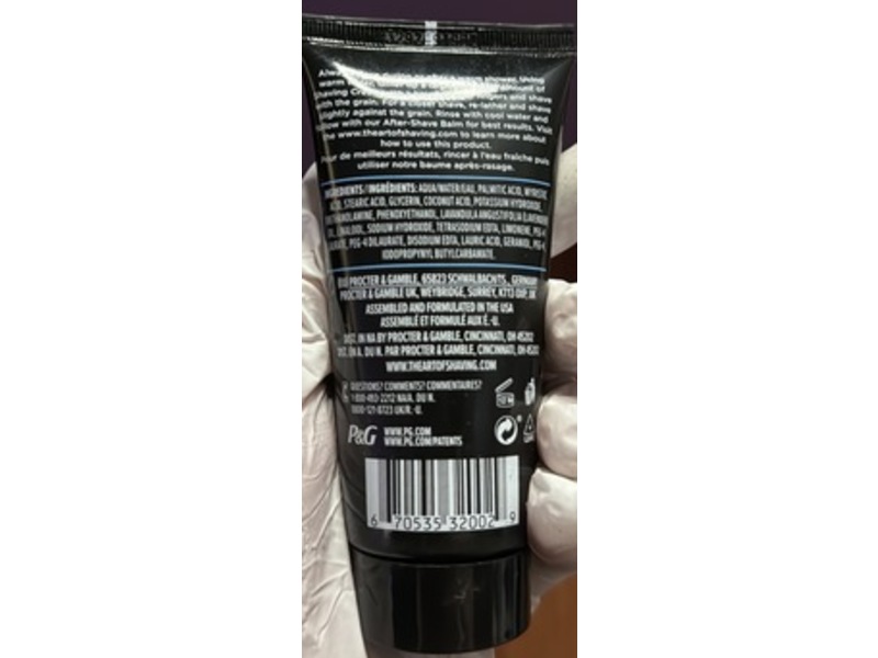 The Art of Shaving Shaving Cream, Lavender, 2.5 fl oz/75 mL