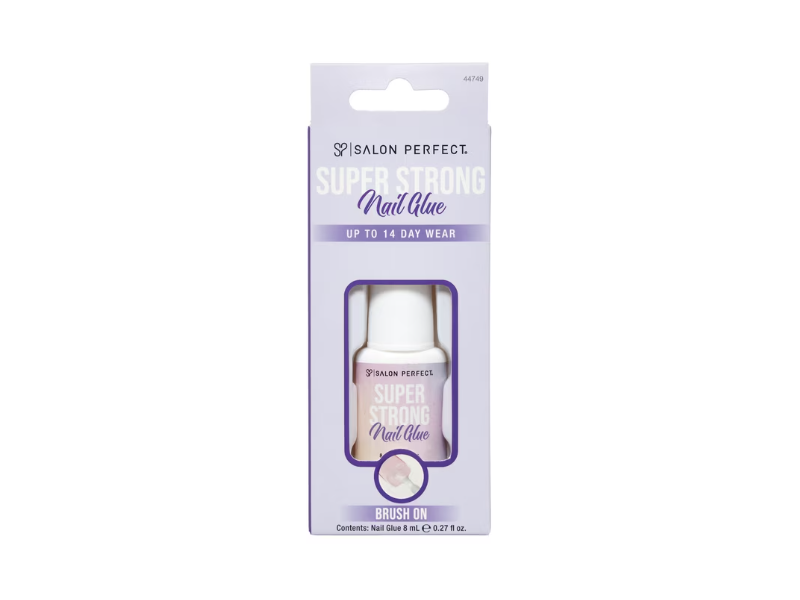 Salon Perfect Super Strong Nail Glue, 0.27 fl oz/8 mL