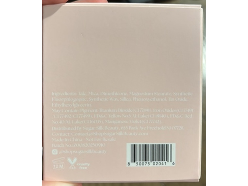 Sugar Silk Beauty Ethereal Eyes Eyeshadow Palette, 0.28 fl oz/8 g