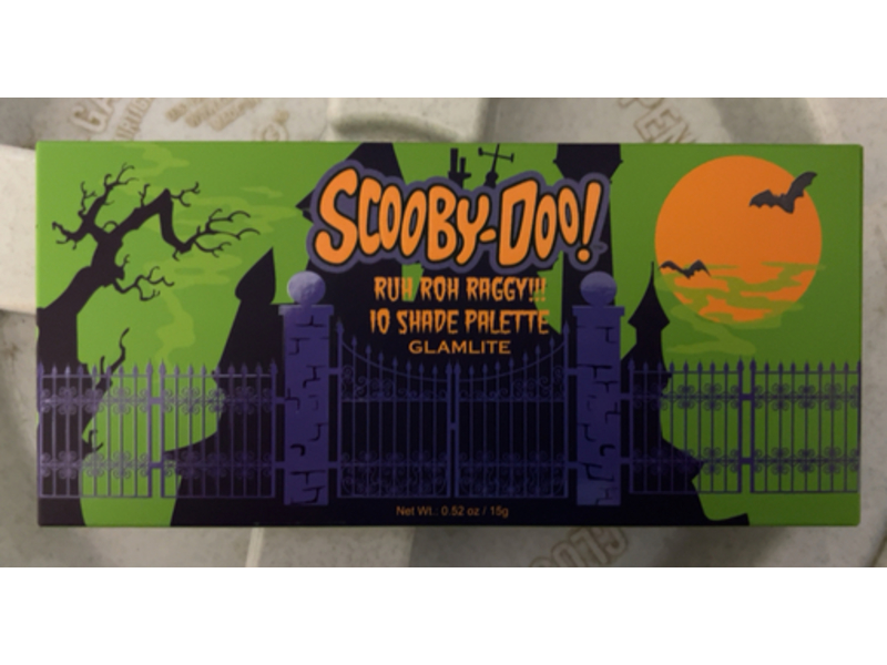 Glamlite Scooby-Doo! Ruh Roh Raggy!!! 10 Shade Palette, 0.52 fl oz/15 g