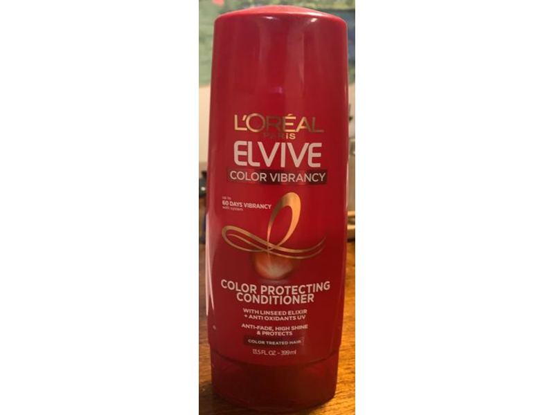 L'Oreal Paris Elvive Color Vibrancy Conditioner, 13.5 fl oz/399 mL