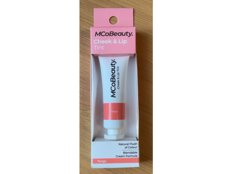 MCoBeauty Cheek & Lip Tint, Tango, 0.34 fl oz/10 mL