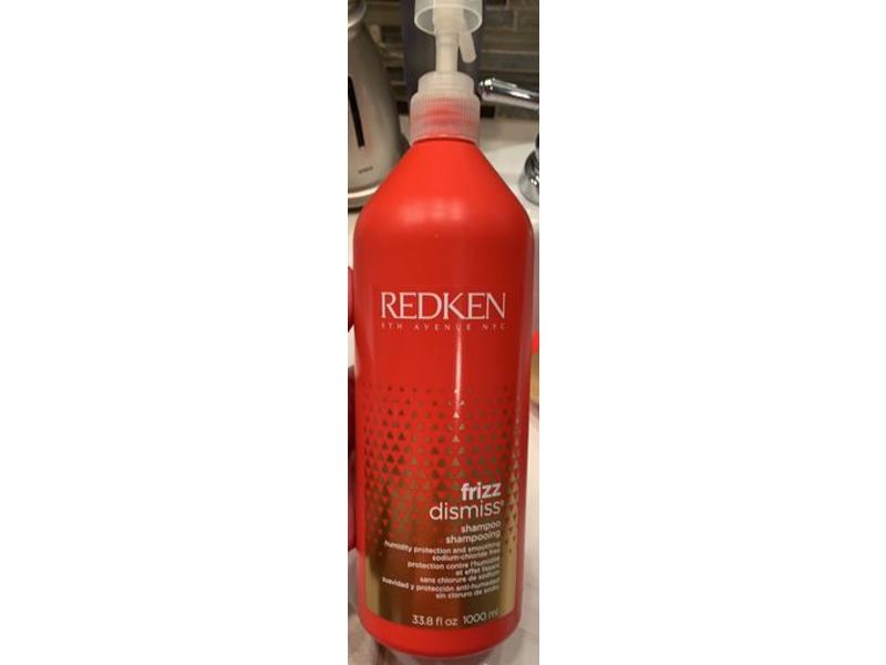 Redken Frizz Dismiss Shampoo, 33.8 fl oz / 1000 ml