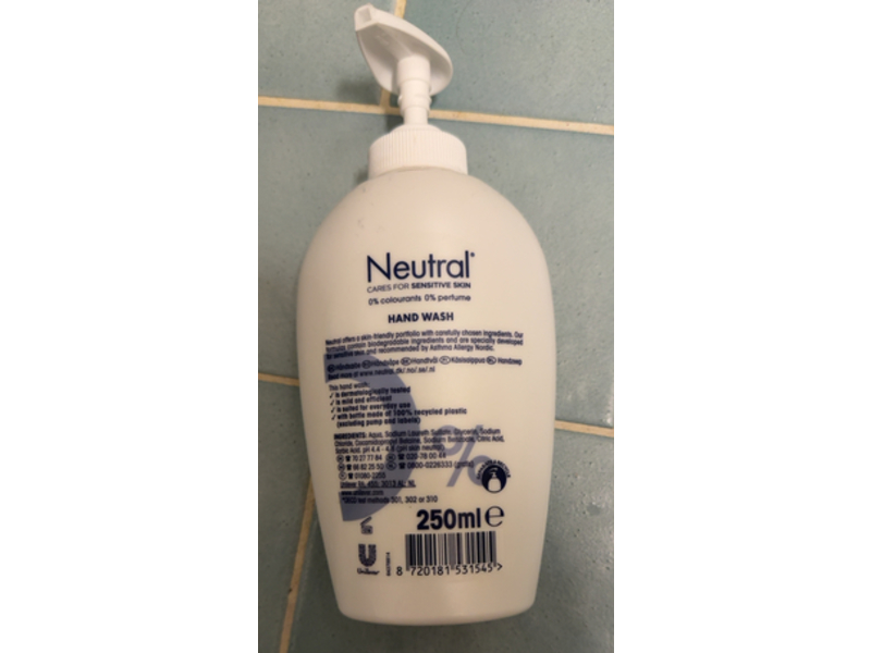Neutral Hand Wash, 250 mL