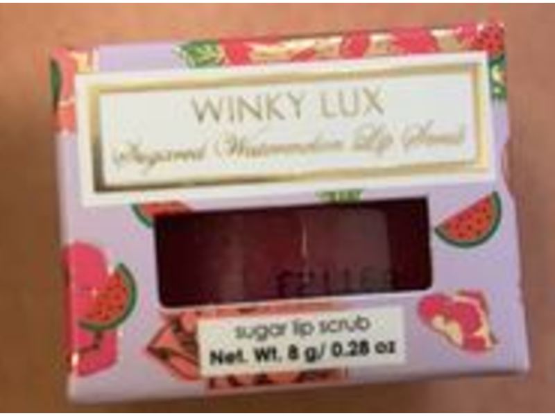 Winky Lux Sugar Lip Scrub, Watermelon, 0.28 oz/8 g