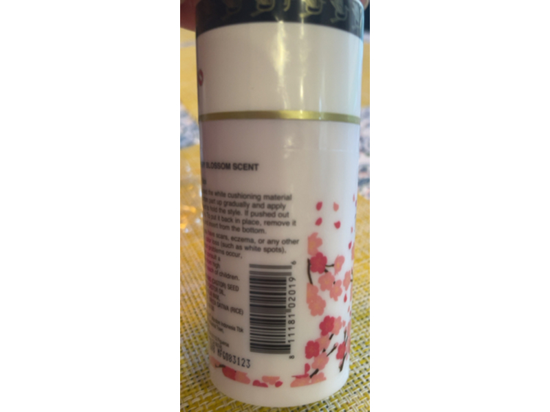 Tancho Tique Hair Wax Stick, Japanese Cherry Blossom, 3.5 oz/100 g