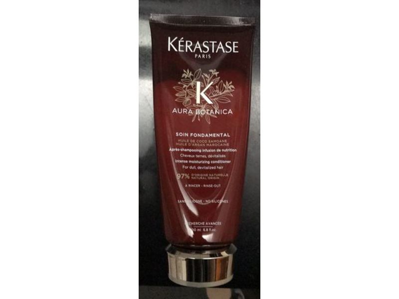 Kerastase Paris Aura Botanica Soin Foundamental Intense Moisturizing Conditioner, 6.8 fl oz/200 ml