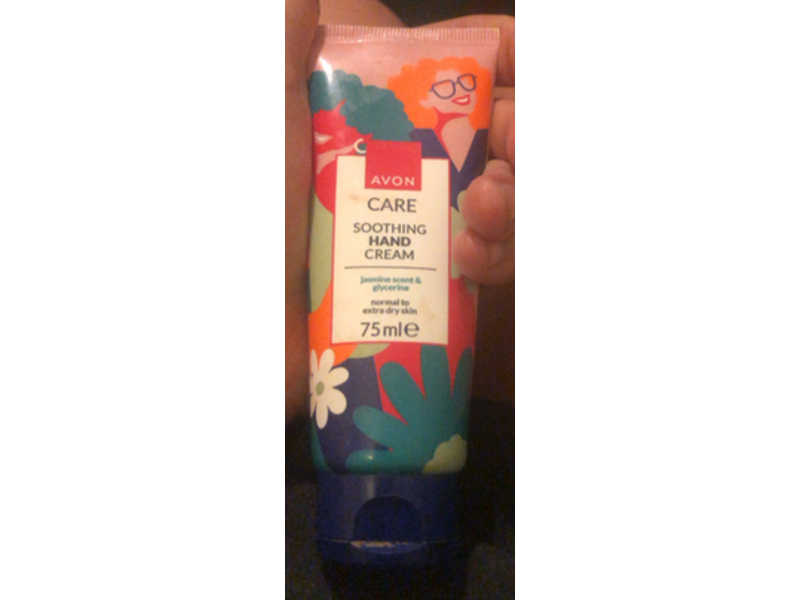 Avon Care Soothing Hand Cream, Jasmine Scent & Glycerine, 75 mL