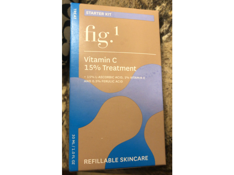 Fig.1 Women's Vitamin C 15% Treatment, 1 fl oz/30 mL
