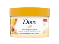 Dove Exfoliating Body Polish, Crushed Almond & Mango Butter, 10.5 oz/298 g - thumbnail 1