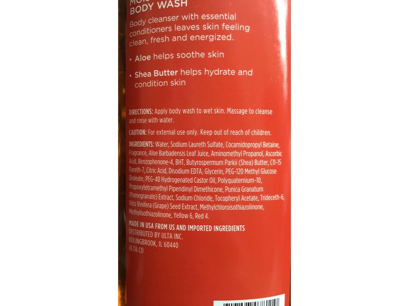 Ulta Beauty Moisturizing Body Wash, Pumpkin Spice, 10 fl oz/296 mL